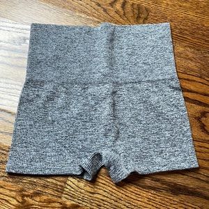 Gray bike short/shape wear